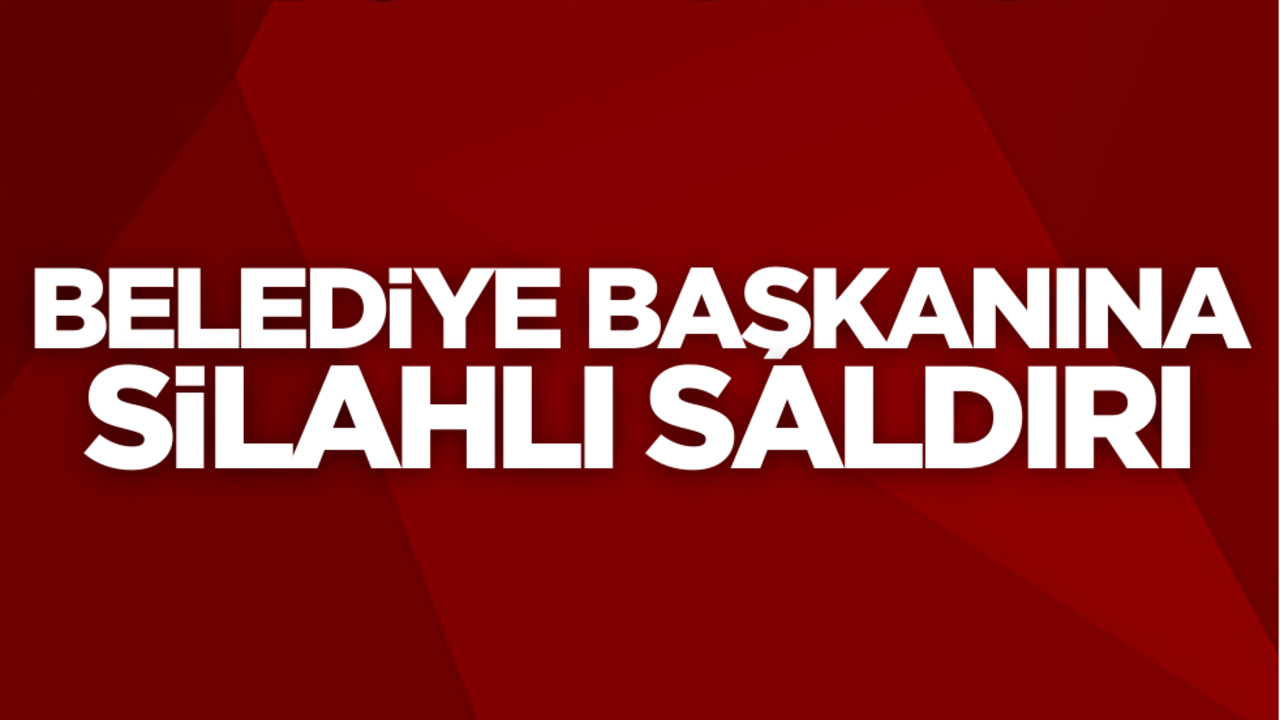 İmamoğlu Belediye Başkanına silahlı saldırı!