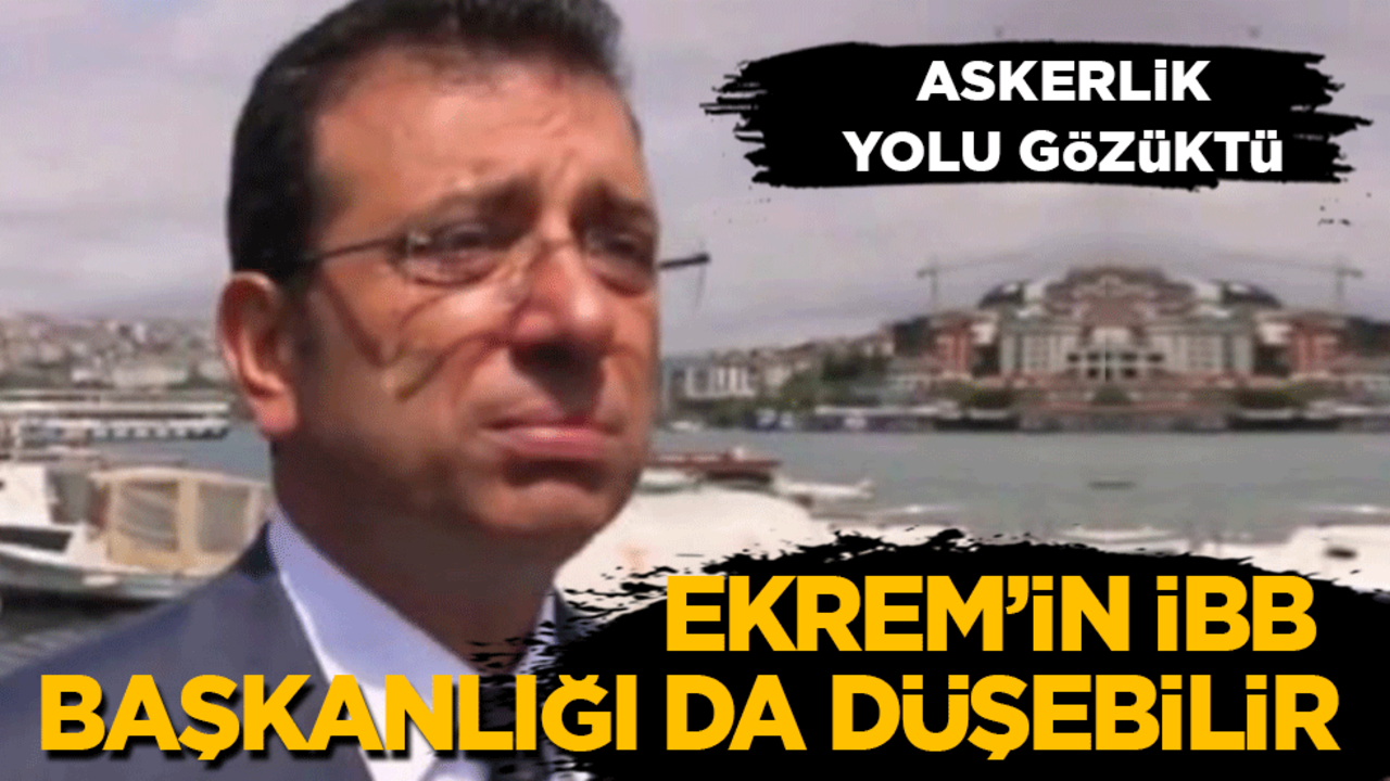 İmamoğlu'nun İBB Başkanlığı da düşecek
