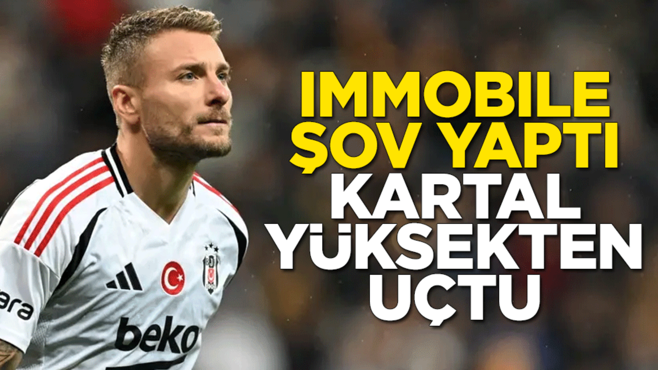 Immobile şov yaptı, kartal yüksekten uçtu! Kayserispor 0-3 Beşiktaş
