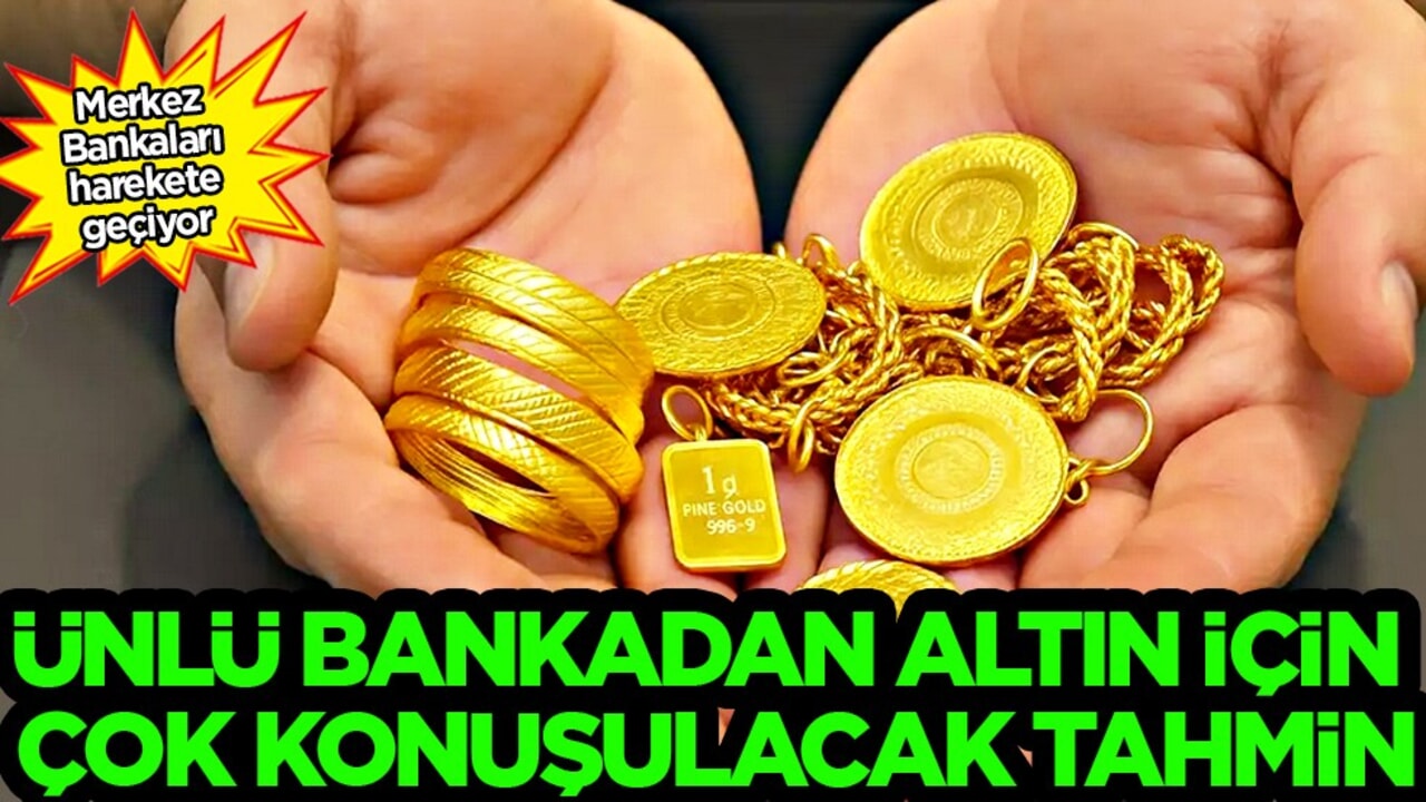 İngiliz finans devi altın için çok konuşulacak tahmin yaptı! Ünlü banka nedeni bir bir anlattı