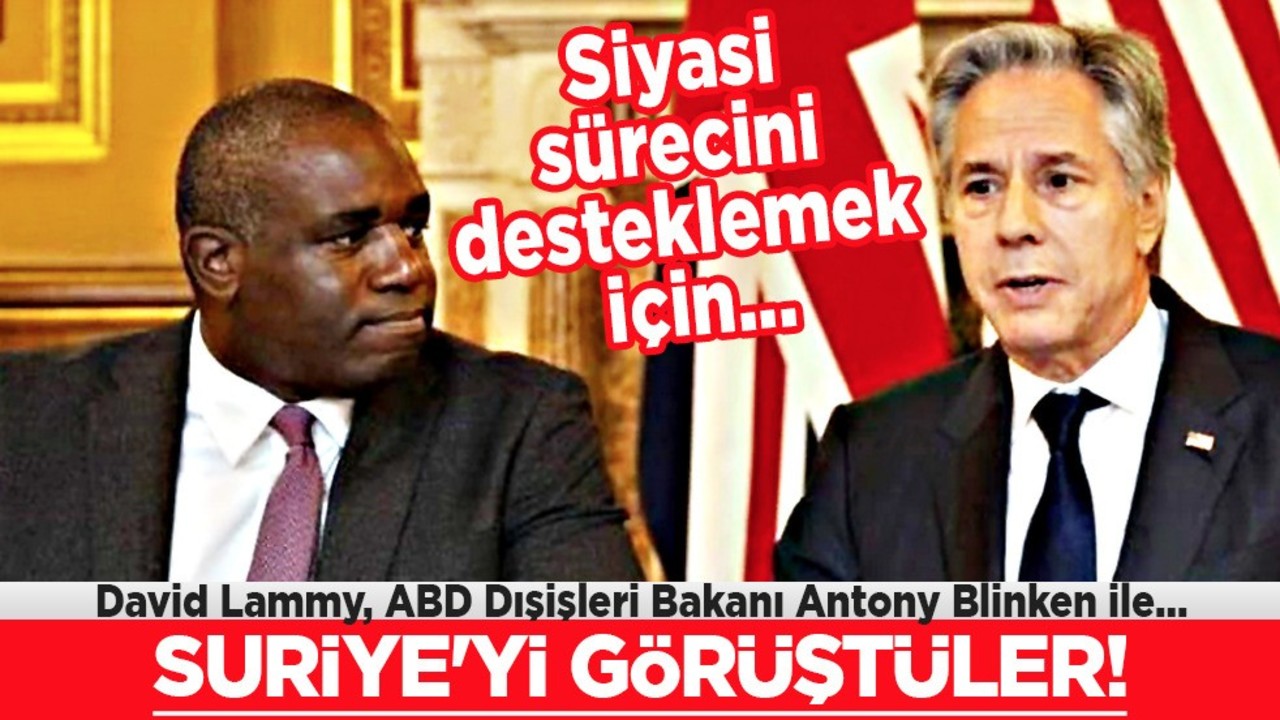 İngiltere'den terör örgütü HTŞ kararı! ABD Dışişleri bakanı ile telefonda Suriye'yi görüştü!