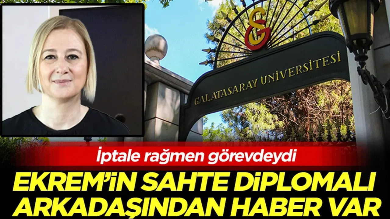 İptale rağmen görevdeydi: Ekrem'in sahte diplomalı arkadaşından haber var!