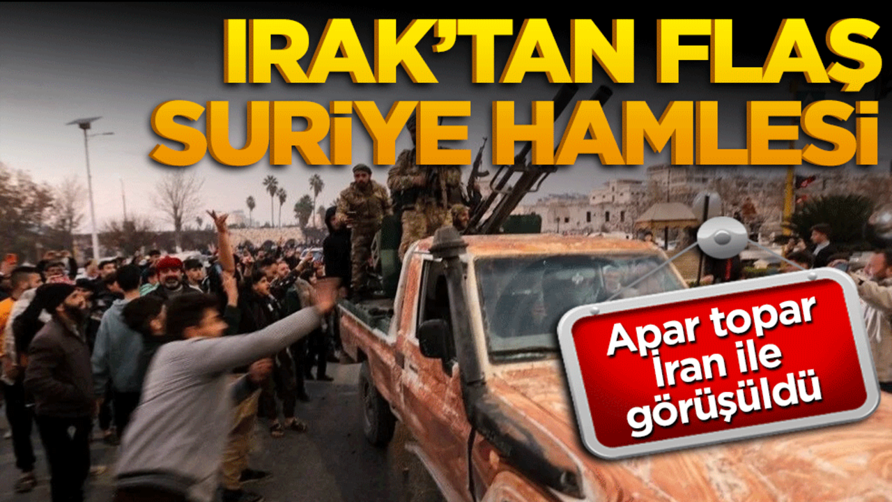 Irak’tan flaş Suriye hamlesi! Apar topar İran ile görüşme gerçekleştirildi