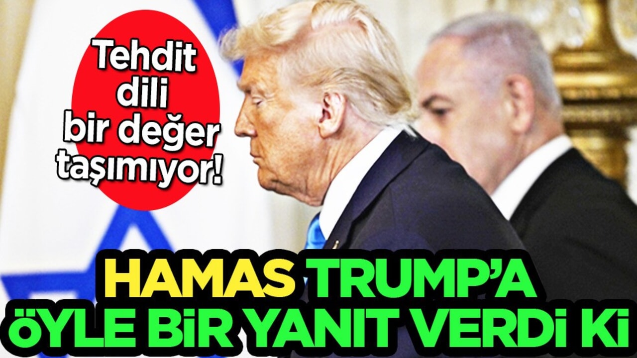 İran basını açıkladı! Hamas'tan Trump'a yanıt: Tehdit dili bir değer taşımıyor! Ateşkeste kriz