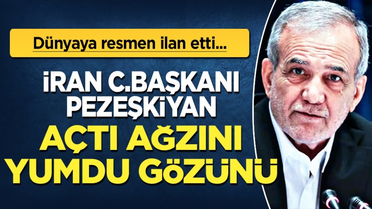 İran Cumhurbaşkanı Pezeşkiyan: ABD’nin yaptırımları bizi öldürmez! Öleceğimizi sanıyor