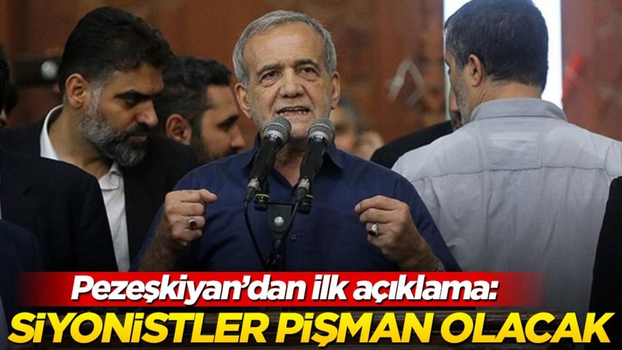 İran Cumhurbaşkanı Pezeşkiyan’dan ilk açıklama: Siyonistler pişman olacak