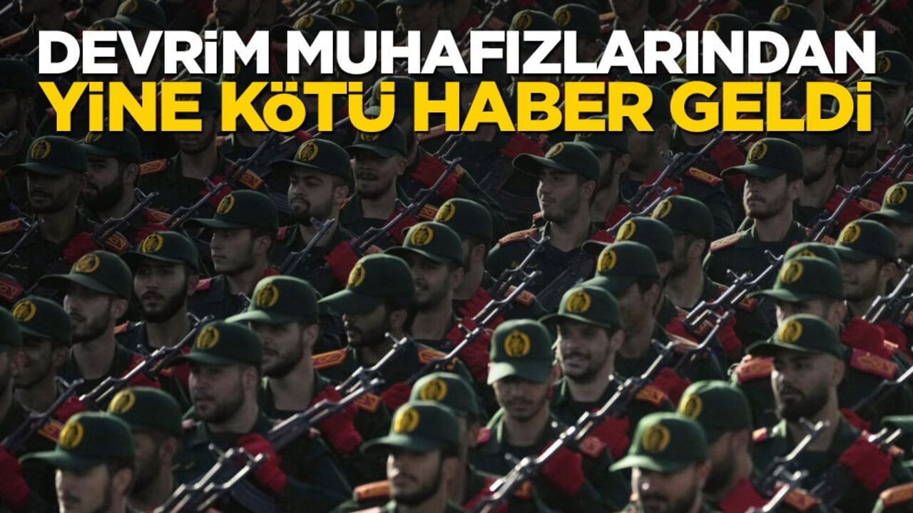 İran Devrim Muhafızları Ordusu'ndan bir kötü haber daha