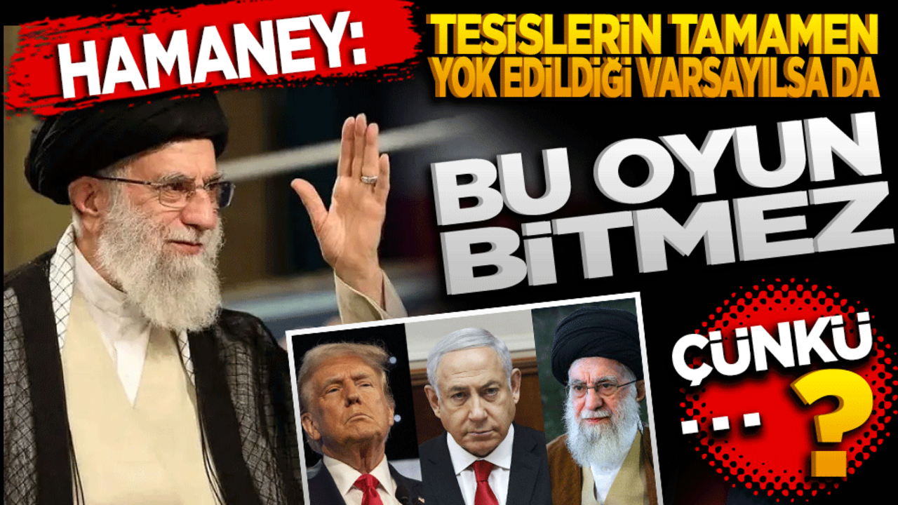 İran Dini Lideri Hamaney’in Danışmanı Şemhani: "Tesislerin tamamen yok edildiği varsayılsa bile oyun bitmez"