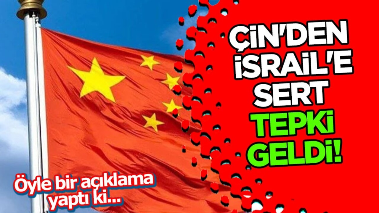İran İsrail savaşına ilişkin Çin'den İsrail'e sert tepki: derhal durdurun uyarısı! İlişkin açıklama