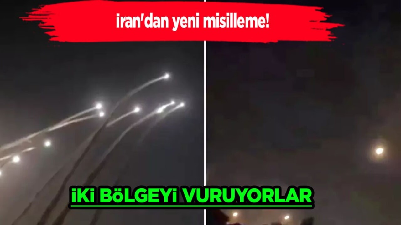 İran: İsrail'in Tel Aviv ve Hayfa kentleri füzelerle vuruluyor! Son dakika duyuruldu! Savaş devam ediyor 