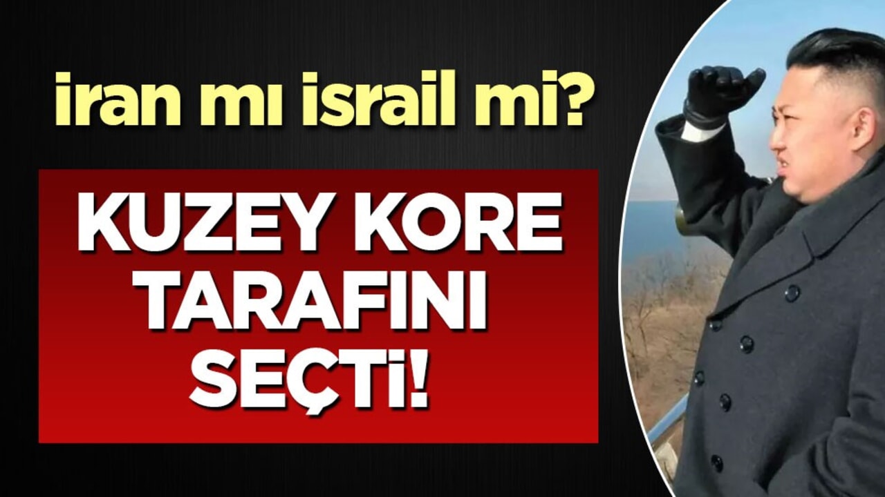 İran mı İsrail mi? Kuzey Kore, savaşta tarafını seçti! İsrail'in İran'a saldırısına dair açıklama
