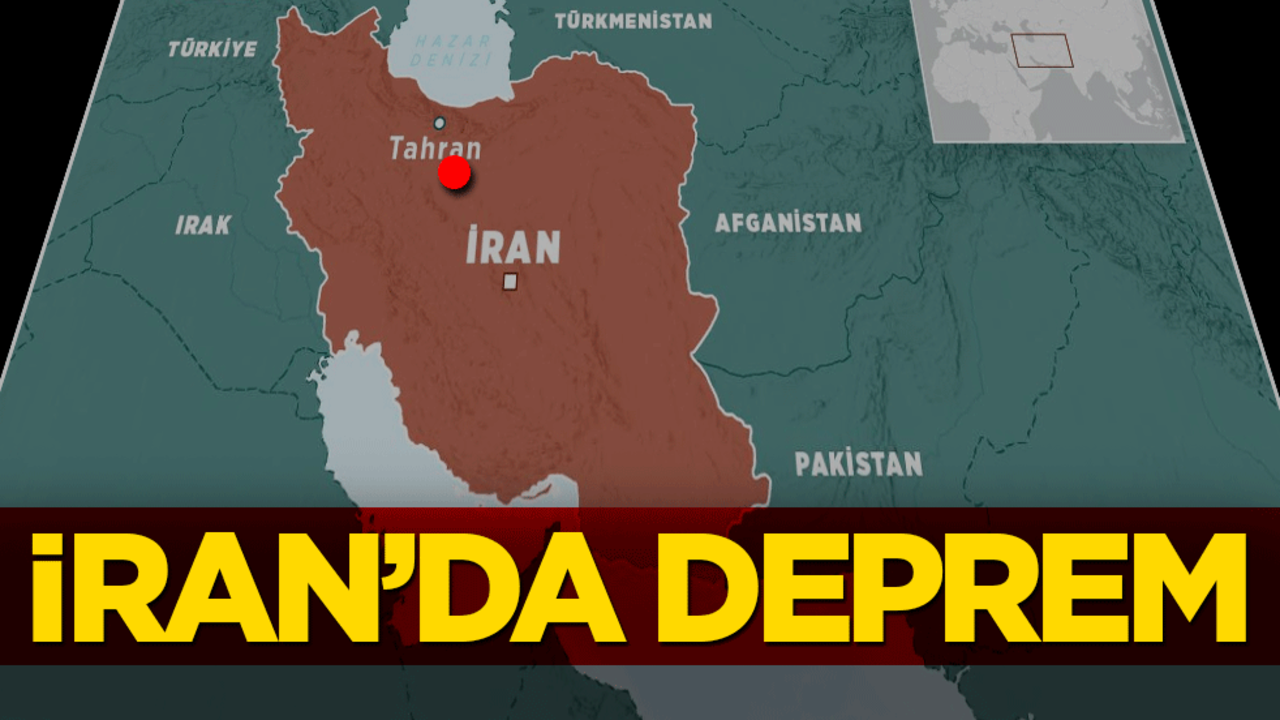İran'da deprem!