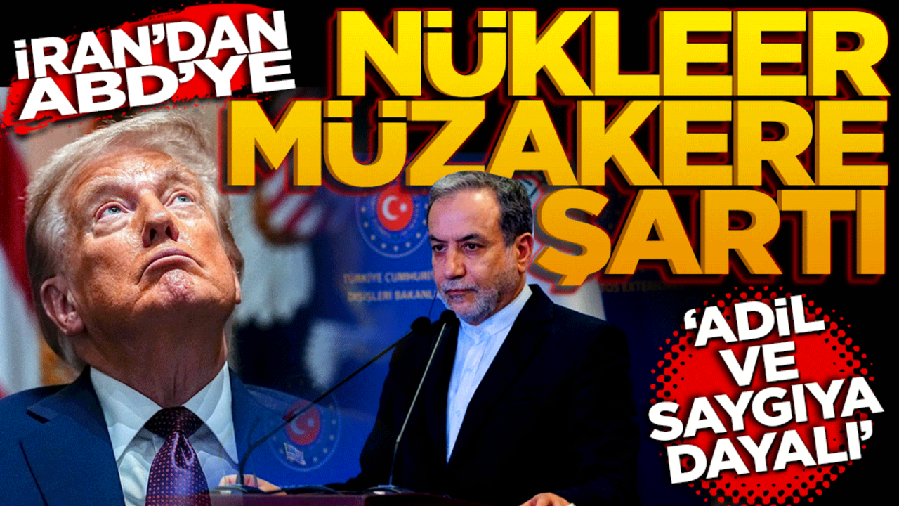 İran'dan ABD'ye nükleer müzakere şartı
