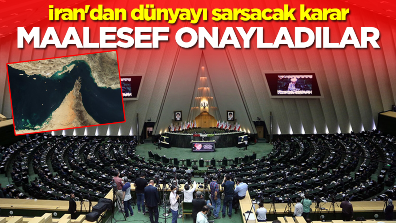 İran'dan dünyayı sarsacak karar! Maalesef onayladılar