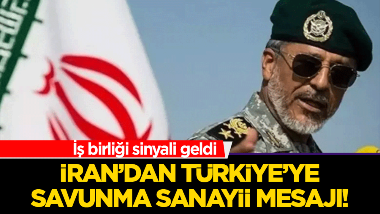 İran’dan Türkiye’ye savunma sanayii mesajı! İş birliği sinyali geldi
