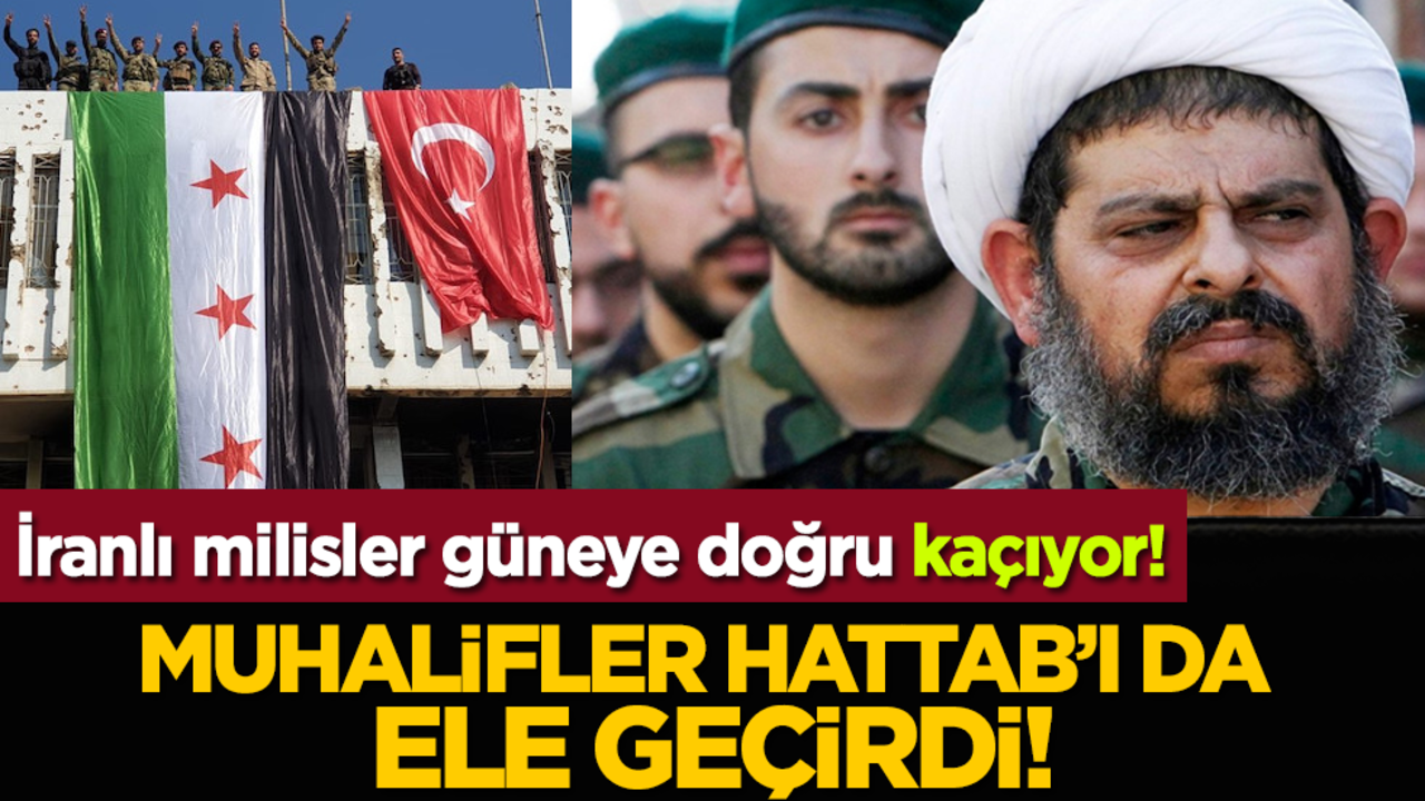 İranlı milisler güneye doğru kaçıyor! Muhalifler Hattab’ı da ele geçirdi!