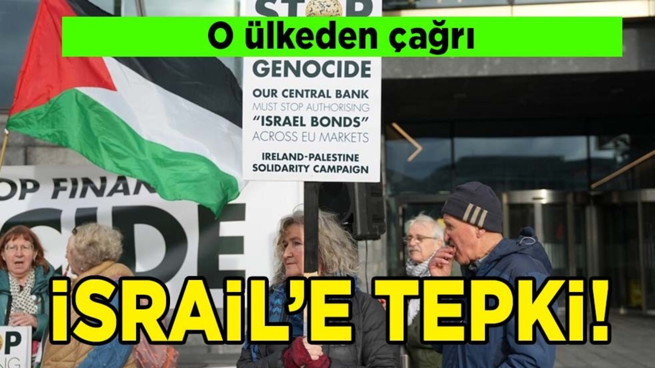 İrlanda'da soykırım protestosu ortalığı karıştırdı! Silah akışını durdurun çağrısı!