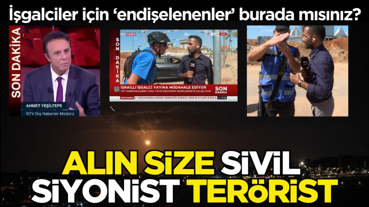 İşgalciler için ‘endişelenenler’ burada mı? Alın size sivil siyonist terörist…