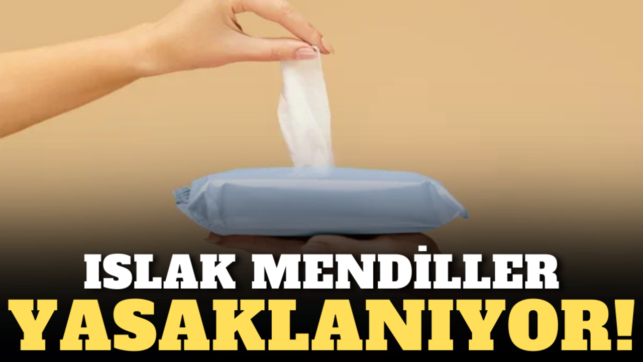 Islak mendiller yasaklanıyor!
