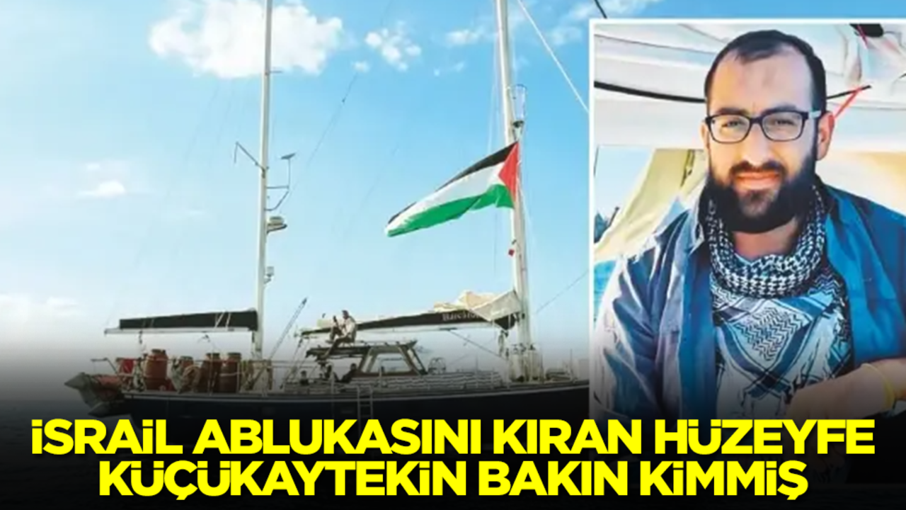 İsrail ablukasını kıran Mikeno gemisinin kaptanı Huzeyfe Küçükaytekin bakın kimmiş