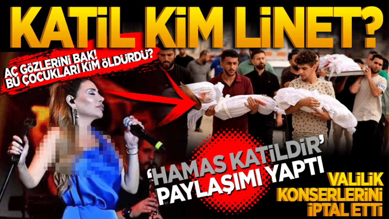 İsrail asıllı şarkıcı Linet’in ‘Hamas katildir’ paylaşımı sonrası konseri iptal edildi!