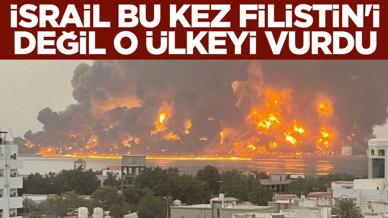 İsrail bu kez Filistin'i değil o ülkeyi vurdu