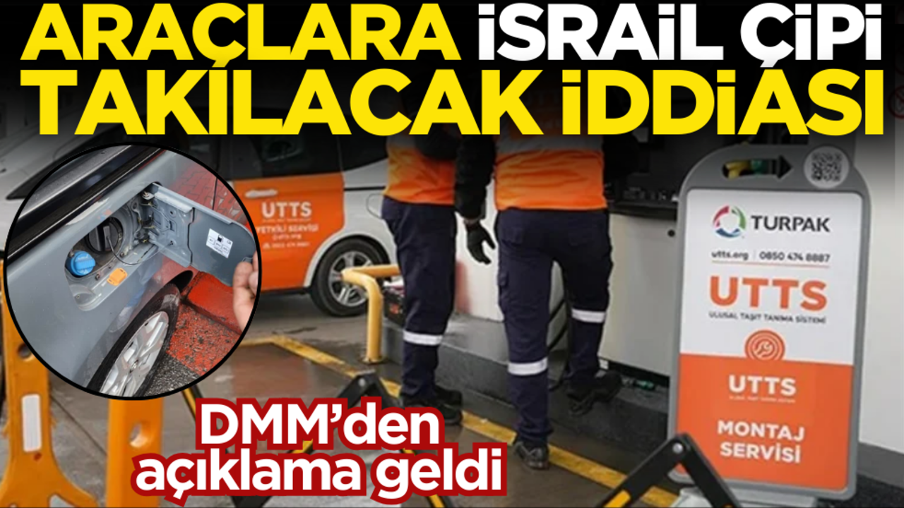 İsrail çipi araçlara takılacak iddiası! DMM’den açıklama geldi