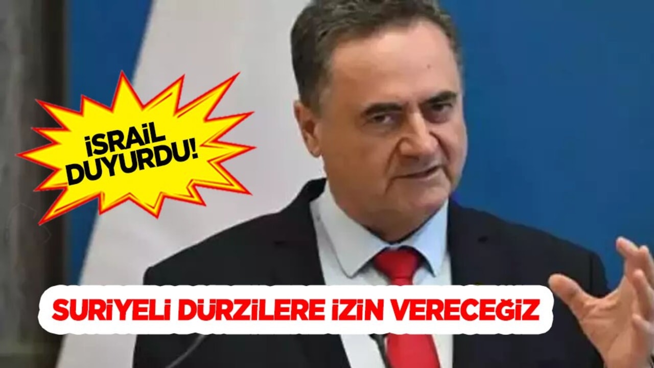 İsrail duyurdu! İşgalciler: Suriyeli Dürzilere izin vereceğiz... İsrail'den skandal karar