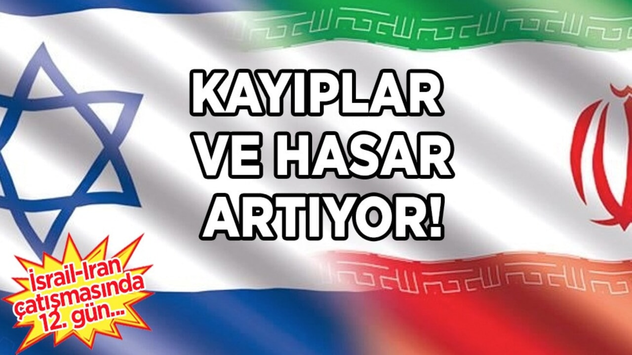 İsrail-Iran çatışmasında 12 Gün: Kayıp, hasar açıklandı! En az 50 adet füze, 1050 tane İHA 