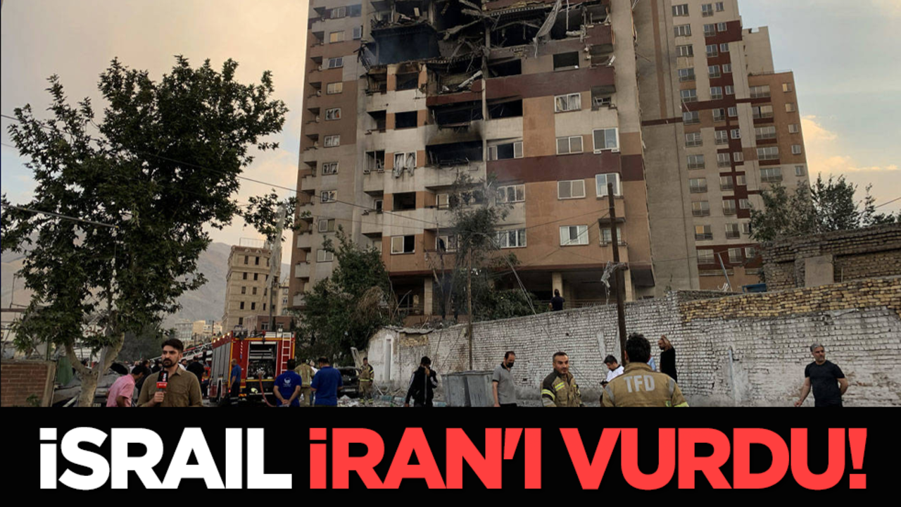 İsrail, İran'ı vurdu!