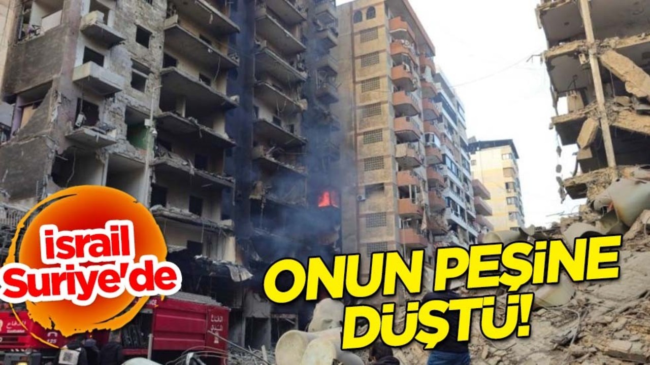 İsrail Suriye'de Hizbullah'ın peşine düştü! Terör devleti bu sebeple vurmak için saldırıyor!