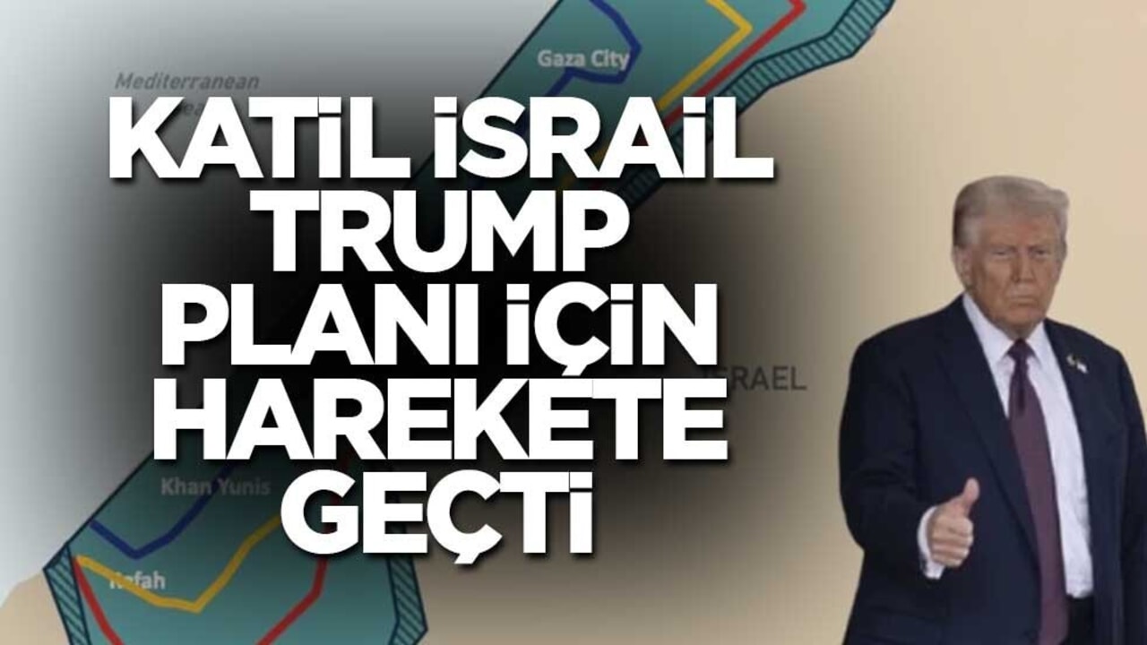 İsrail, Trump planı için harekete geçti