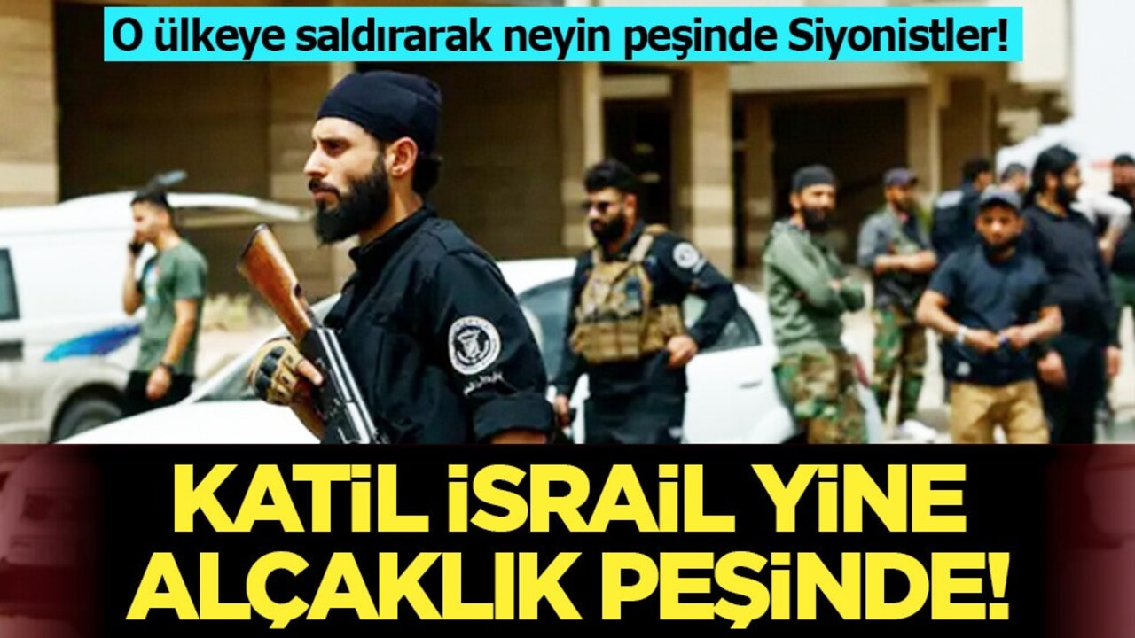 İsrail ve Suriye'ye hava saldırısı: Şam'ın güneyine asker konuşlanmayacak!