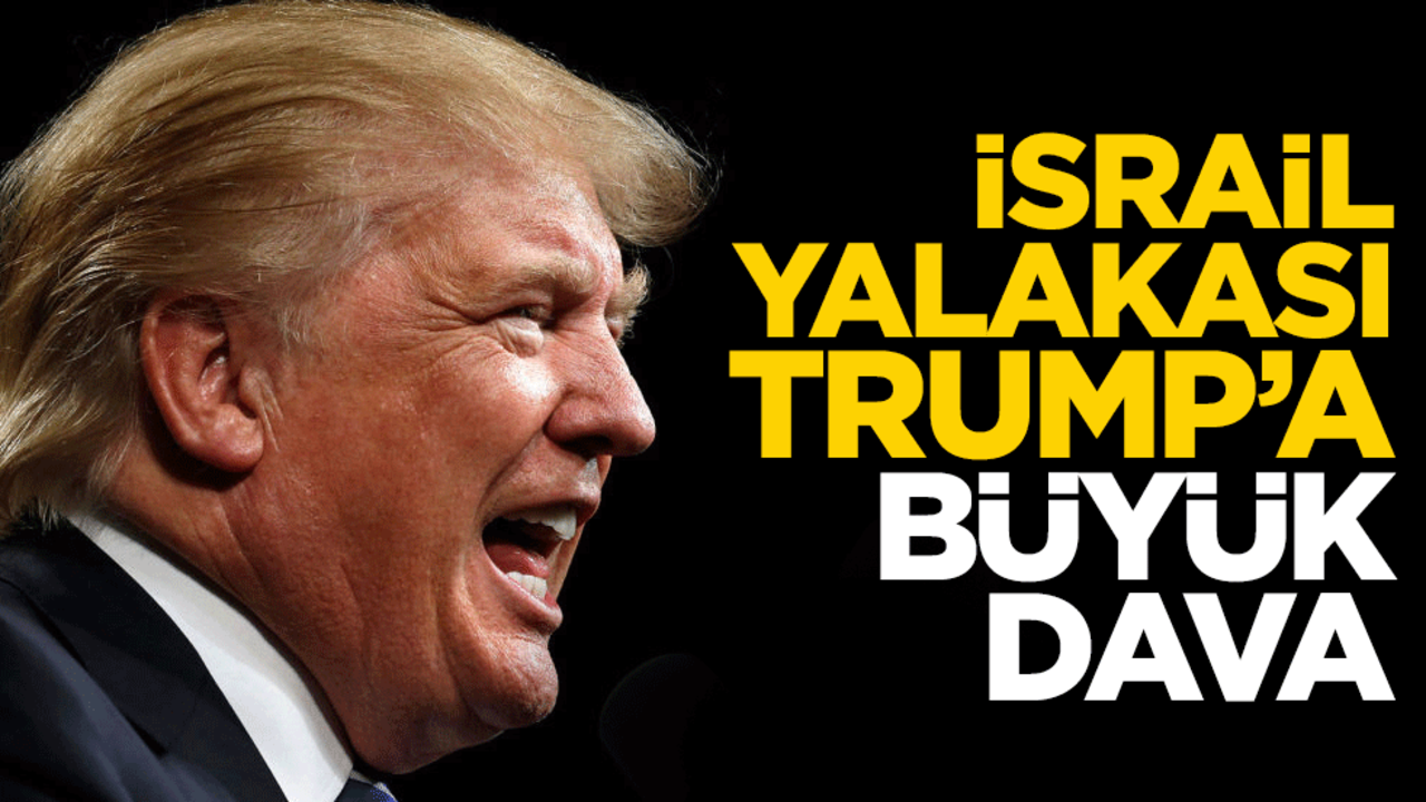 İsrail yalakası Trump'a büyük dava! 8,7 milyar dolar...