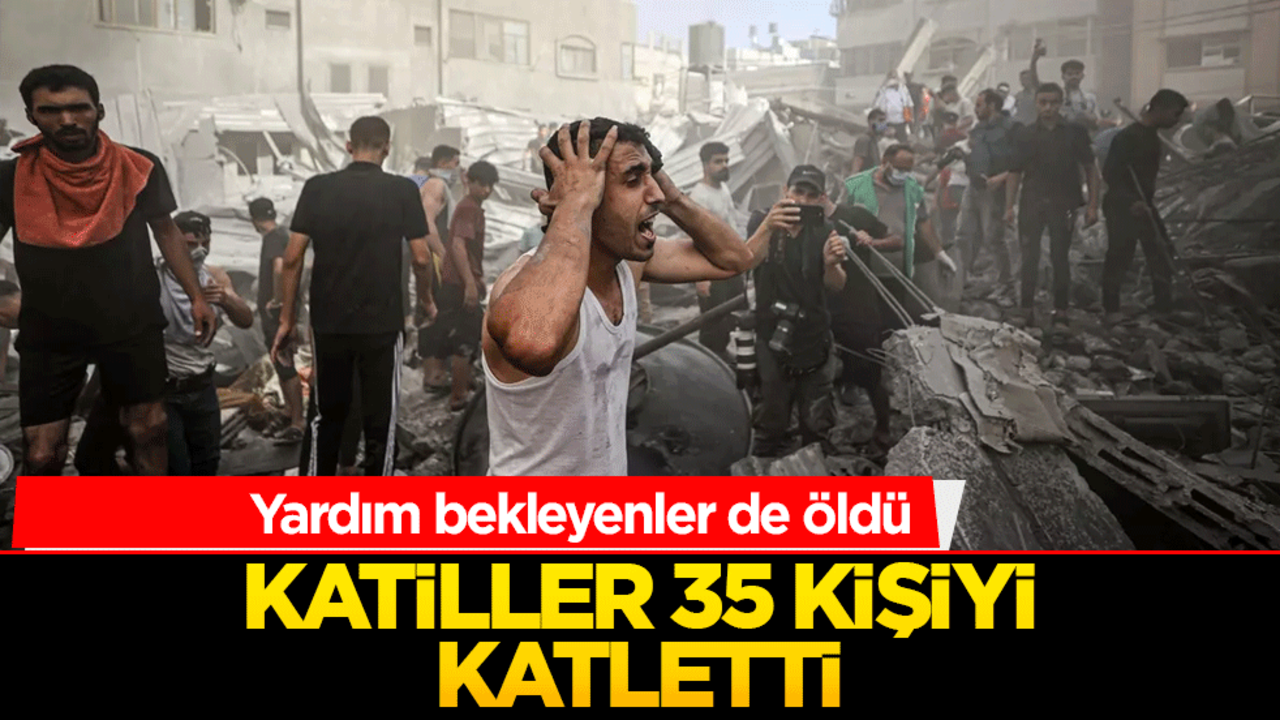 İsrail yine sivilleri hedef aldı! Yardım bekleyenler de öldü