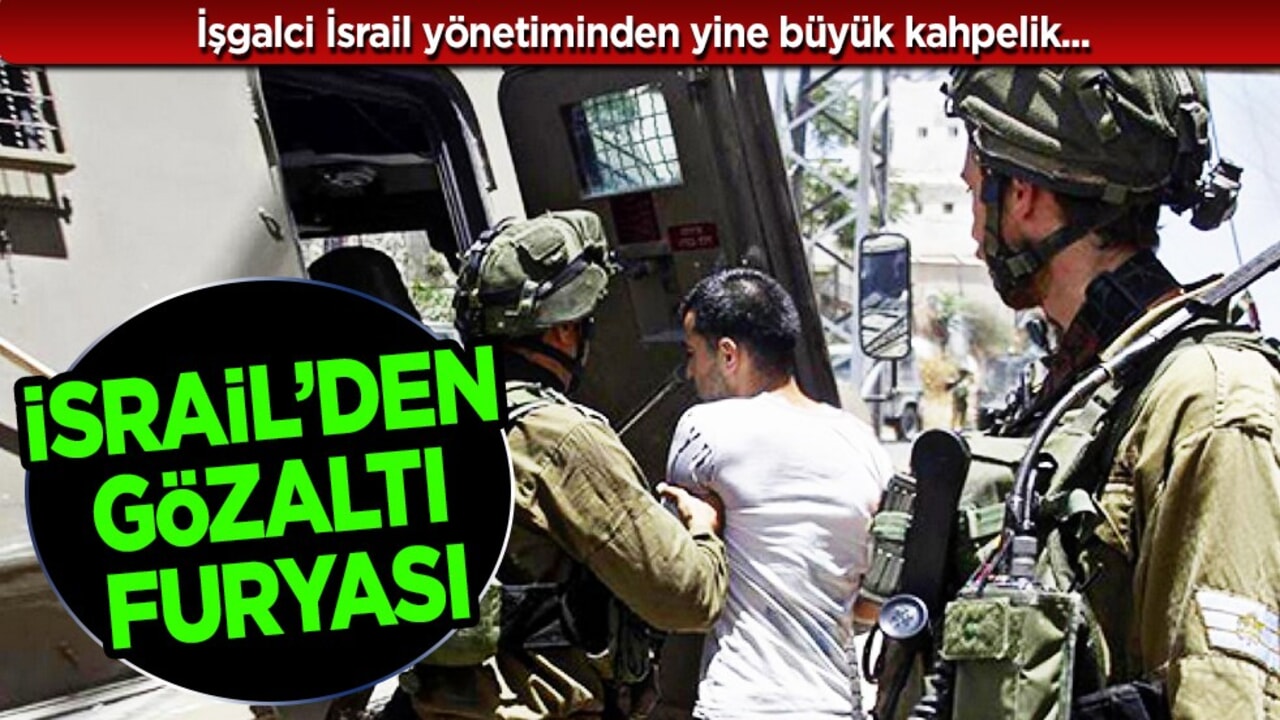 İsrail’den gözaltı furyası! Filistinli Mahkumlar Derneği: 40 kişi tutuklandı! 16 kişi hala gözaltında