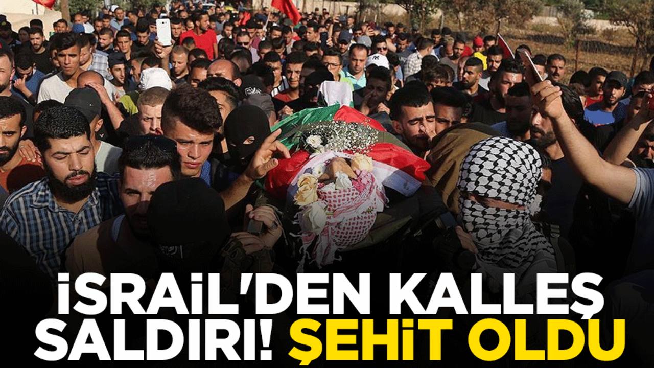 İsrail'den kalleş saldırı! Şehit oldu