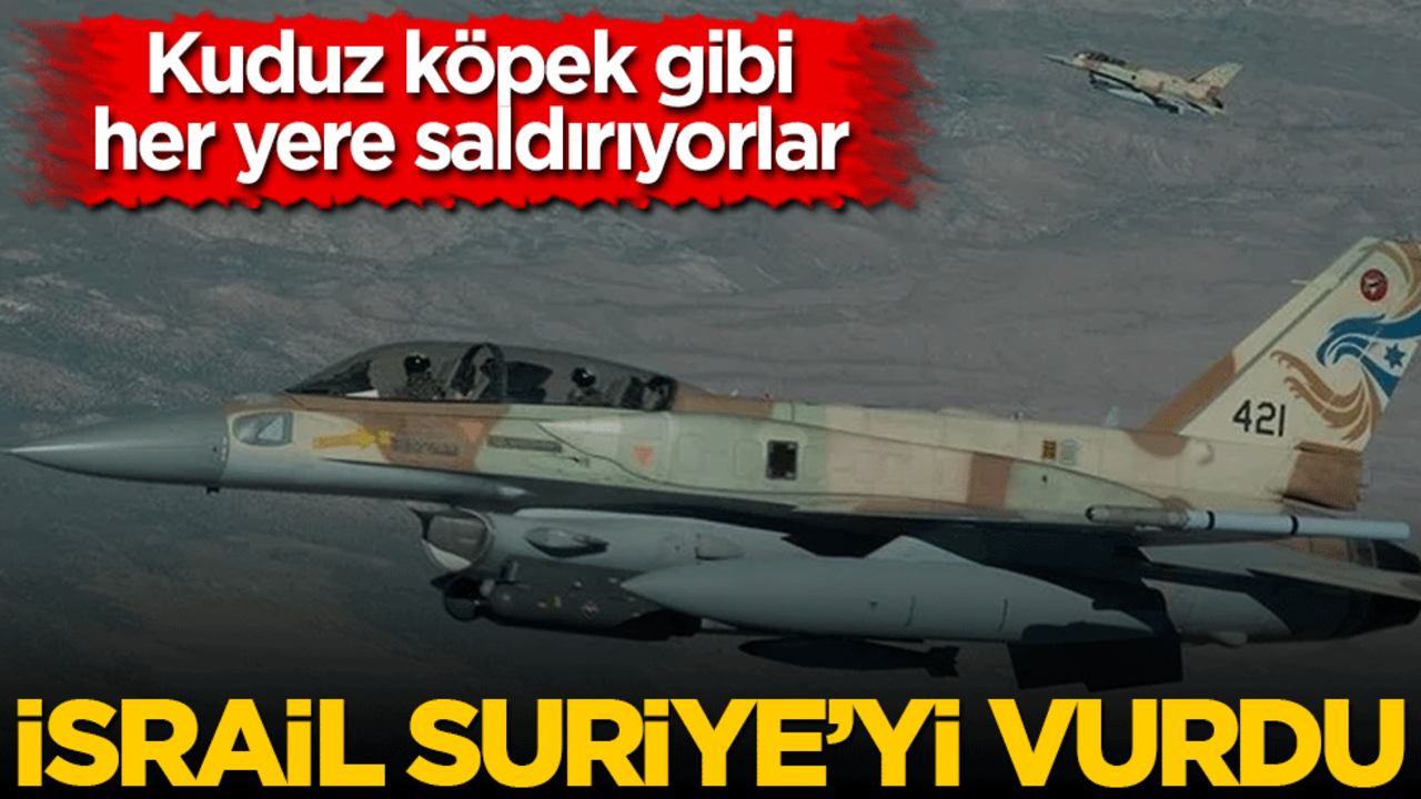 İsrail’den Lazkiye’ye hava saldırısı!