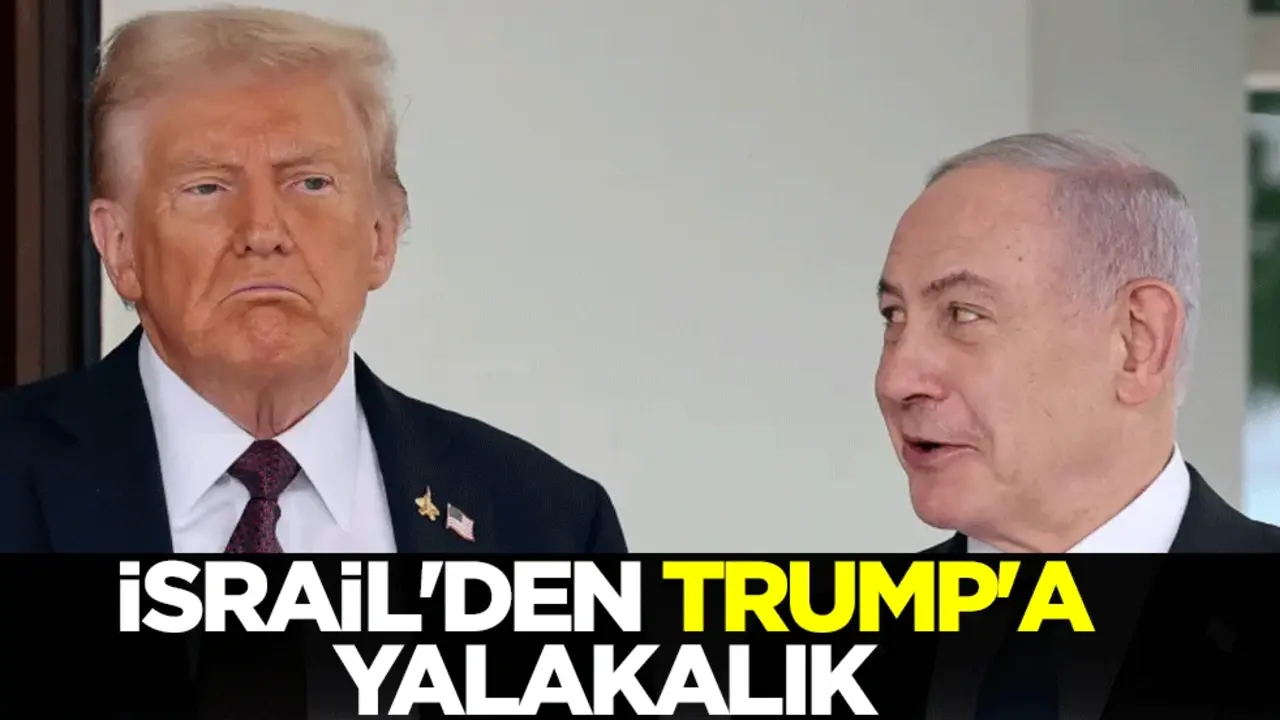 İsrail'den Trump'a yalakalık