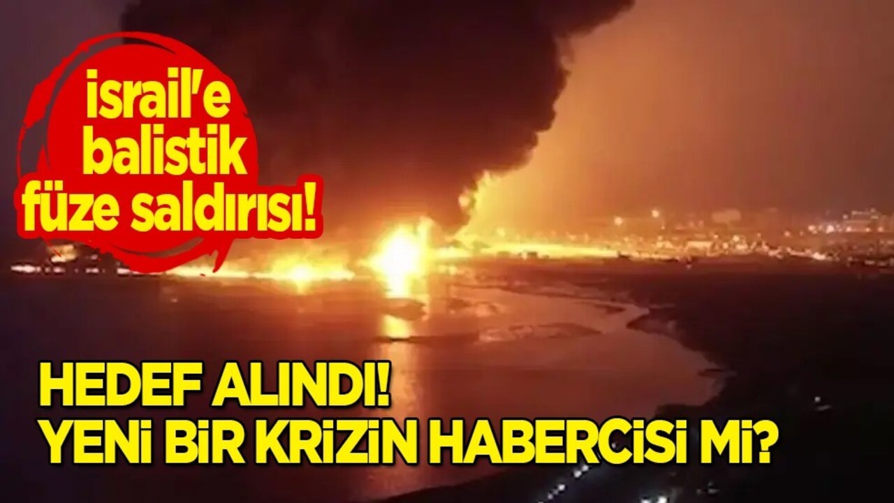 İsrail'den Yemen'e füze saldırısı: Ben Gurion Havalimanı hedef alındı