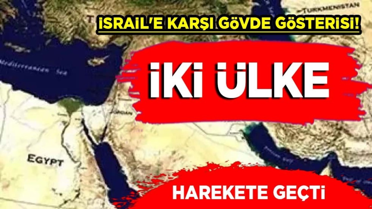 İsrail'e karşı gövde gösterisi! İran'a ortak tatbikat talebi: Mısır-Suudi Arabistan harekete geçti! Son dakika haberi