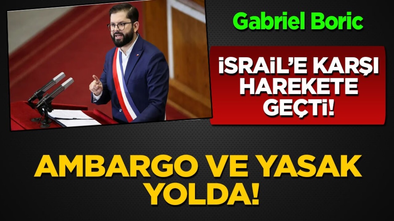 İsrail'e karşı harekete geçtiler: Ambargo ve yasak yolda! Rahatsız olan Bori, karar aldı!