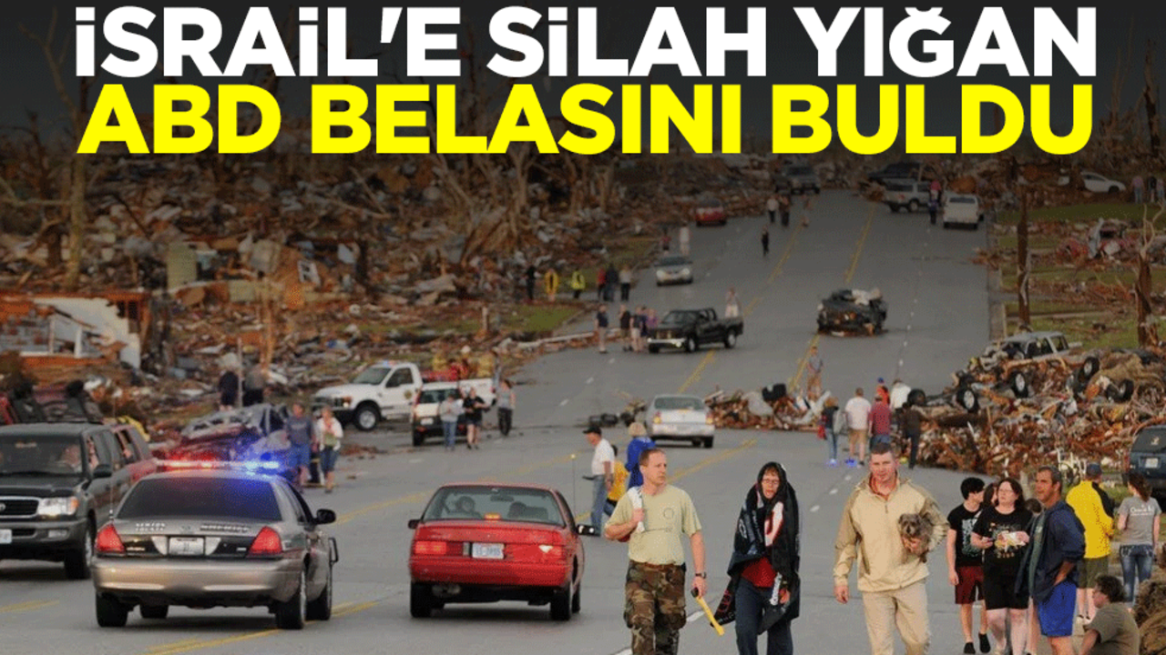 İsrail'e silah yığan ABD belasını buldu