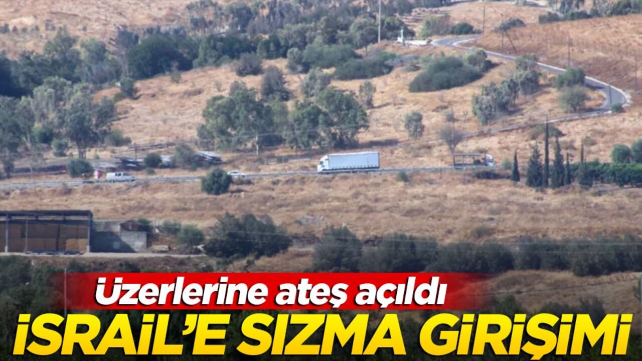 İsrail'e sızma girişimi!