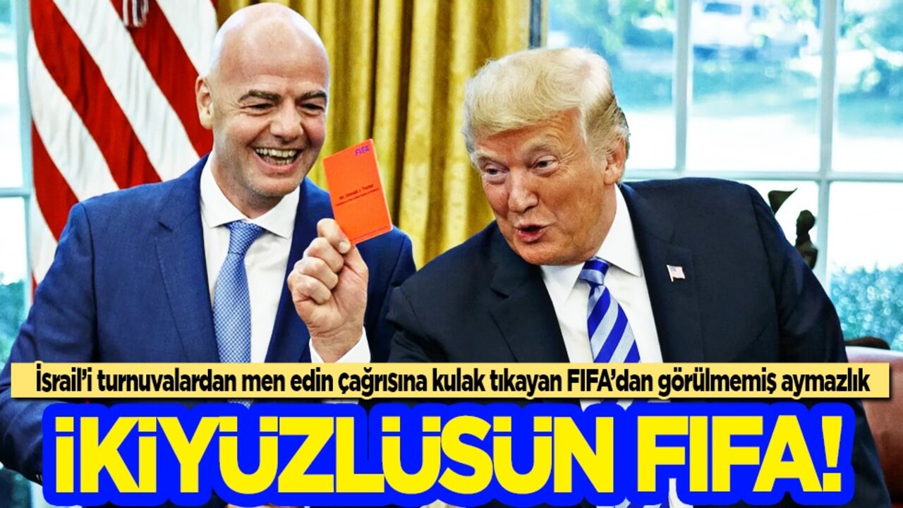 İsrail’i men edemeyen Infantino’dan büyük ikiyüzlülük! Bu nasıl bir karar ki atamıyorlar! Hadi oradan size kim inanır?