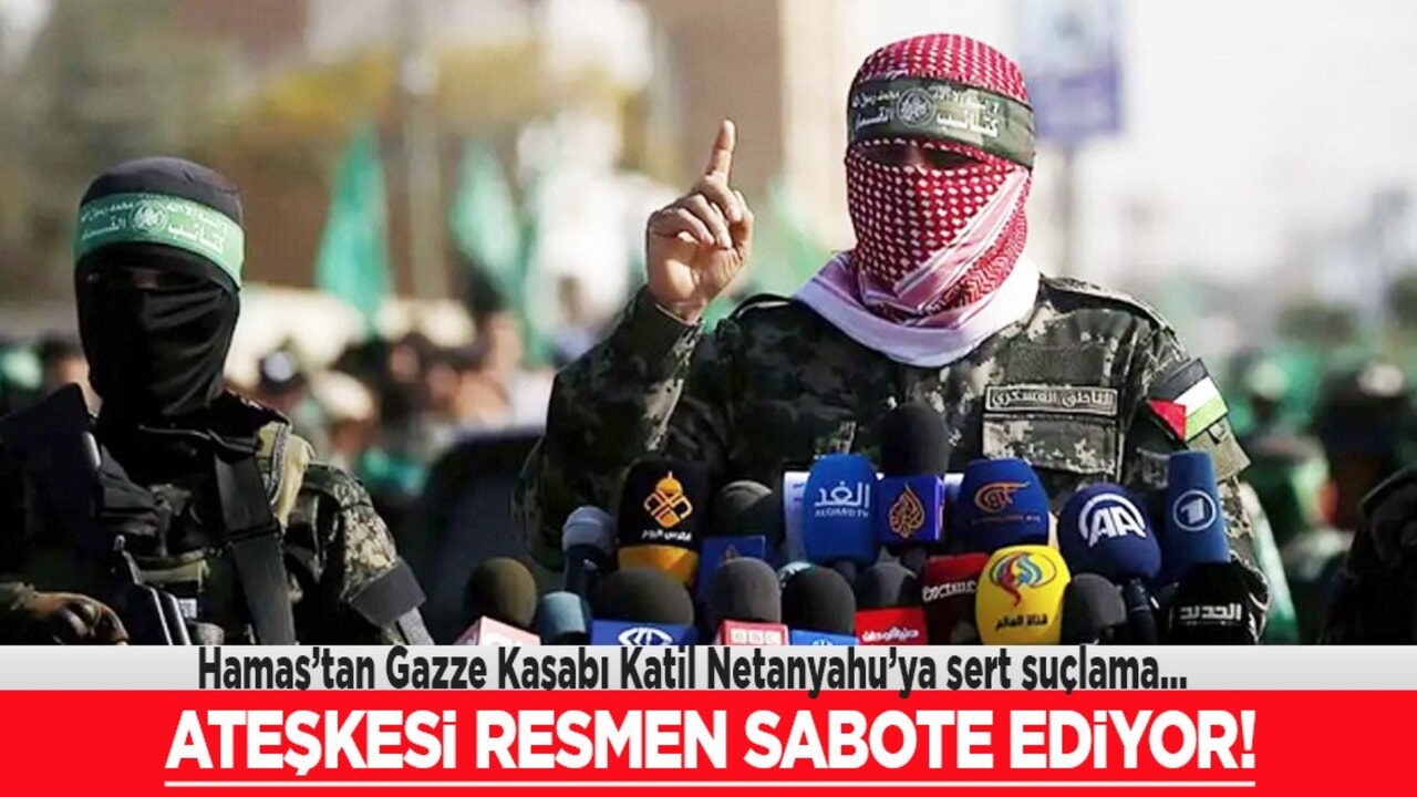 İsrail'in Gazze saldırılarında can kaybı sayısı yükseldi Hamas’tan terör devleti İsrail'e suçlama!
