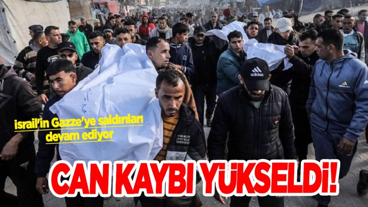 İsrail'in Gazze'de saldırısı devam ediyor: Can kaybı son 24 saatte arttı! 69 Filistinli şehit oldu! 