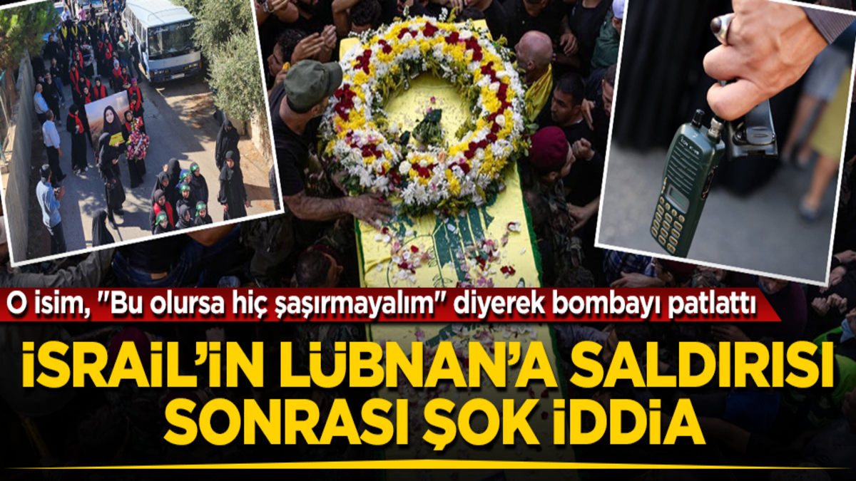 İsrail’in Lübnan’a yönelik saldırısı sonrası şok iddia! O isim, "Bu olursa hiç şaşırmayalım" diyerek bombayı patlattı