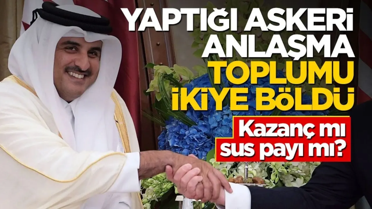 İsrail’in pisliğini temizlemeye çalışan ABD’den Katar’a özel askeri eğitim üssü 