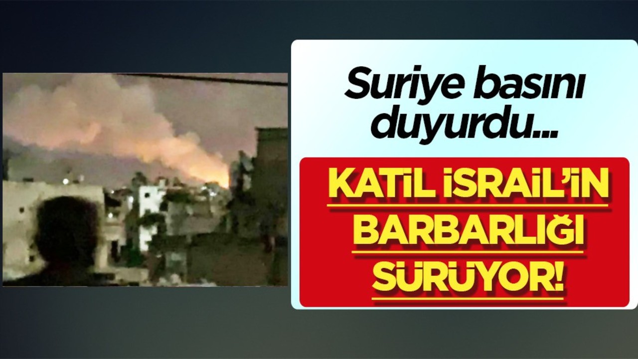 Suriye basını: İsrail, İran'a ait silah deposunu vurdu! İsrail'in saldırıları sonrası Arap Birliği tepki göstermişti!